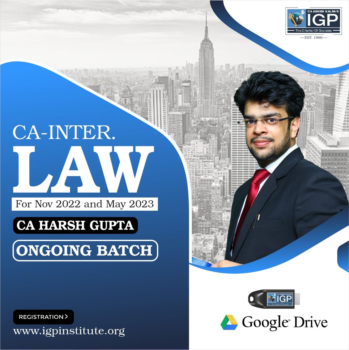 CA Inter Law Ongoing batch-CA-INTER-Corporate Laws and Other Laws- CA Harsh Gupta